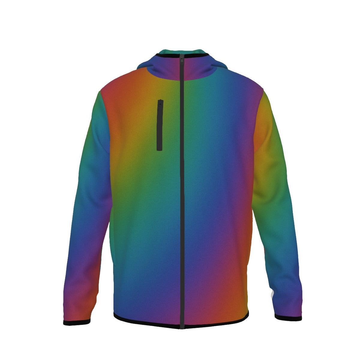 Men's Stylish Hoodie with Thumb Hole Design - view 1