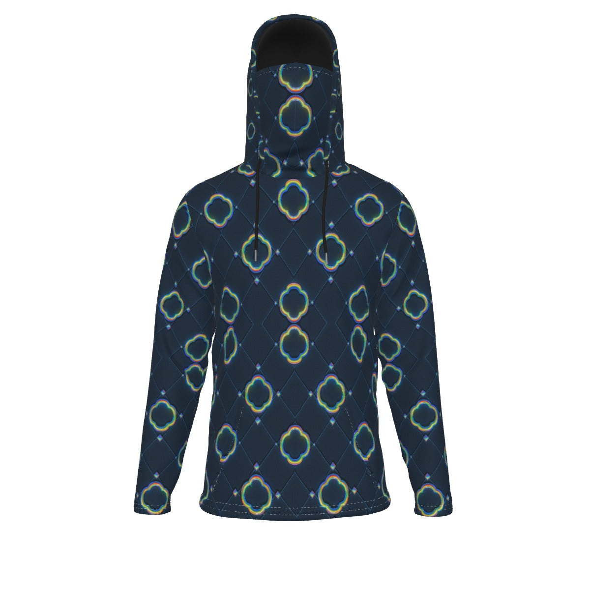 Men's Pullover Hoodie With Mask - view 1