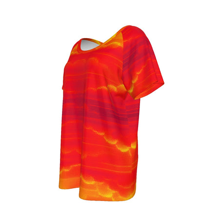 Women's Round Neck T-shirt With Raglan Sleeve