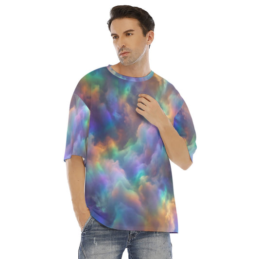 Men's Drop Shoulder T-shirt With Short Sleeve