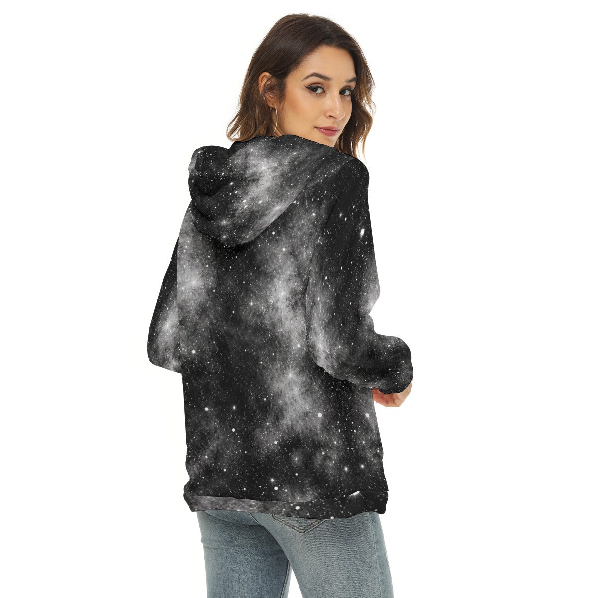 Women’s Borg-Fleece Half-Zip Hoodie - view 4