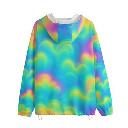 Unisex Pullover Jacket With Zipper Closure