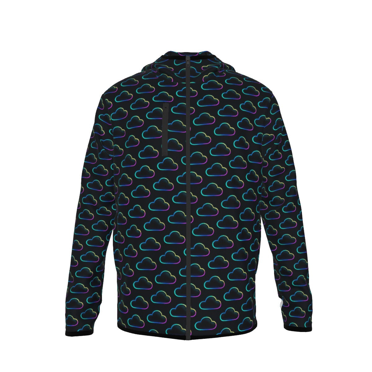 Men's Stylish Hoodie with Thumb Hole Design - view 1