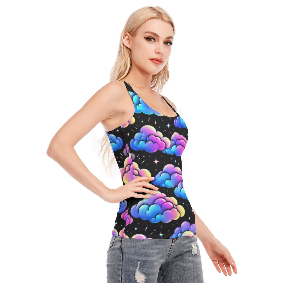 Women's Racer Vest | 190GSM Cotton
