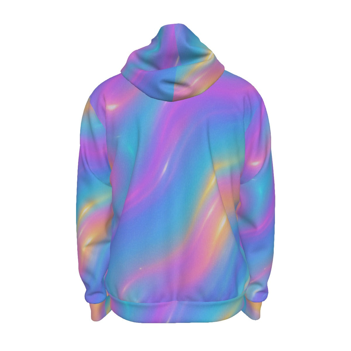 Unisex Zipper Hoodie With Black Lining