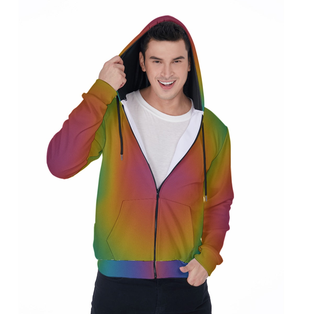 Men's Mirco Fleece Zip Up Hoodie