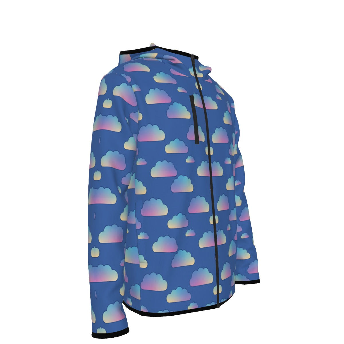 Men's Stylish Hoodie with Thumb Hole Design - view 4