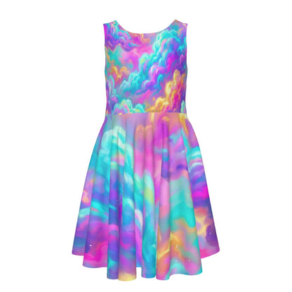 Kid's Sleeveless Vest Dress