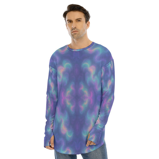 Men's Fingerless Long Sleeve T-shirt