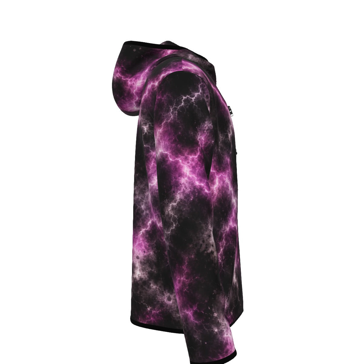 Men's Stylish Hoodie with Thumb Hole Design - view 3