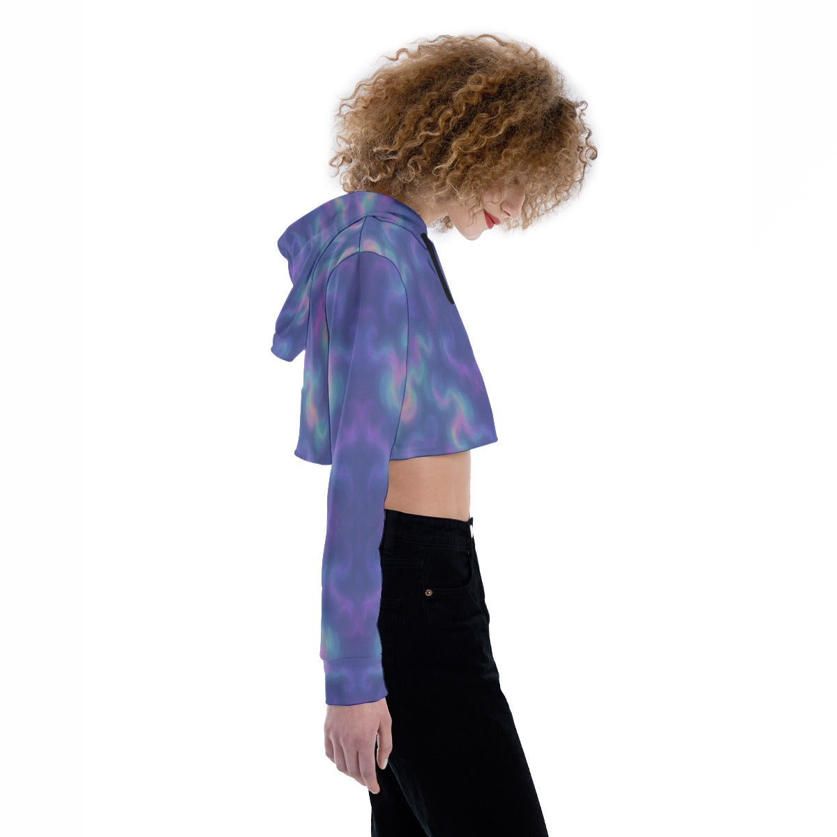 Women's Crop Top Hoodie