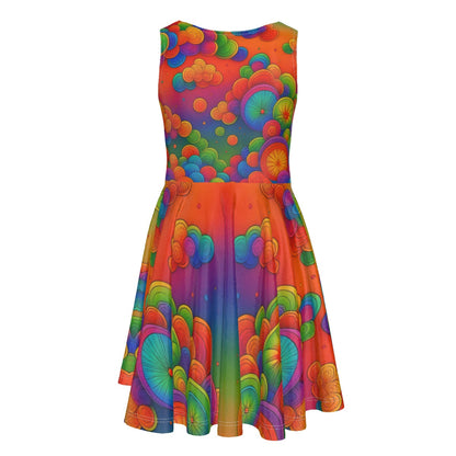 Unisex Kid's Sleeveless Vest Dress