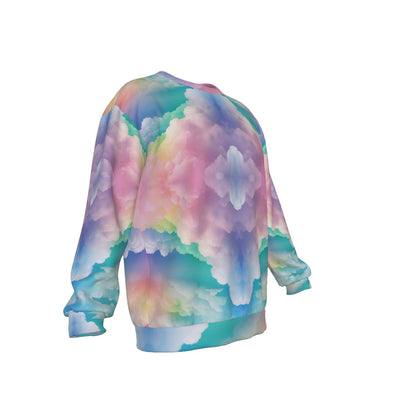 Men's Drop Shoulder Round Neck Long-Sleeved Sweatshirt