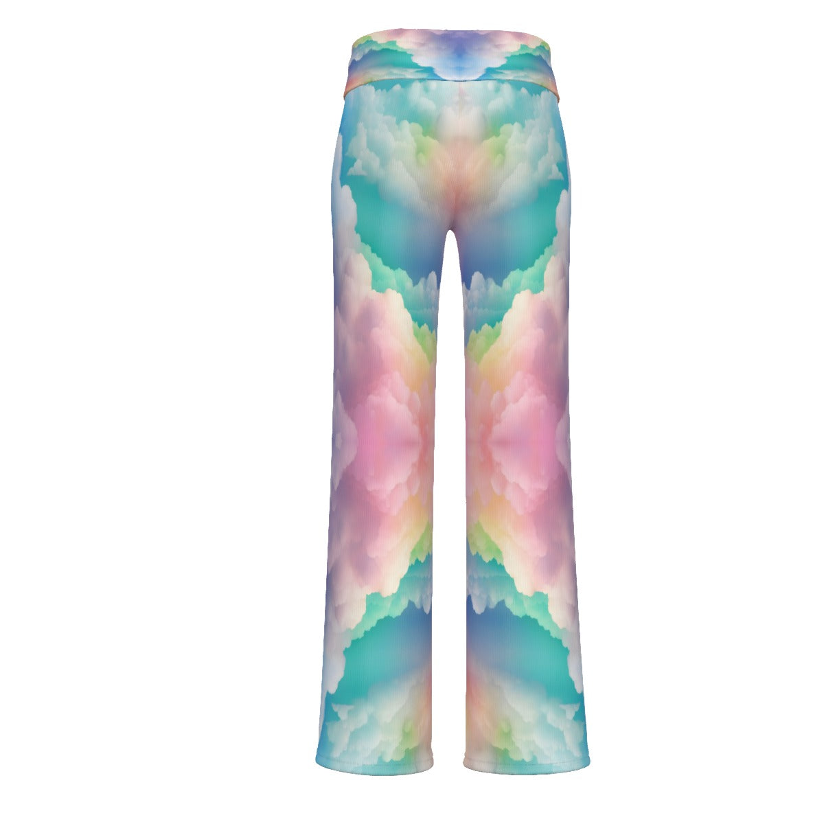 Women's High-waisted Straight-leg Trousers