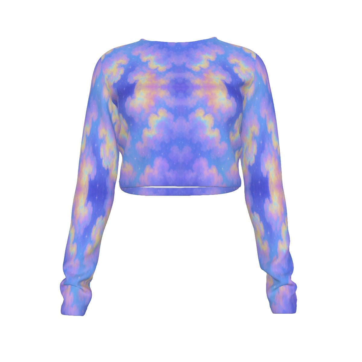 Women's Round Neck Crop Top T-Shirt