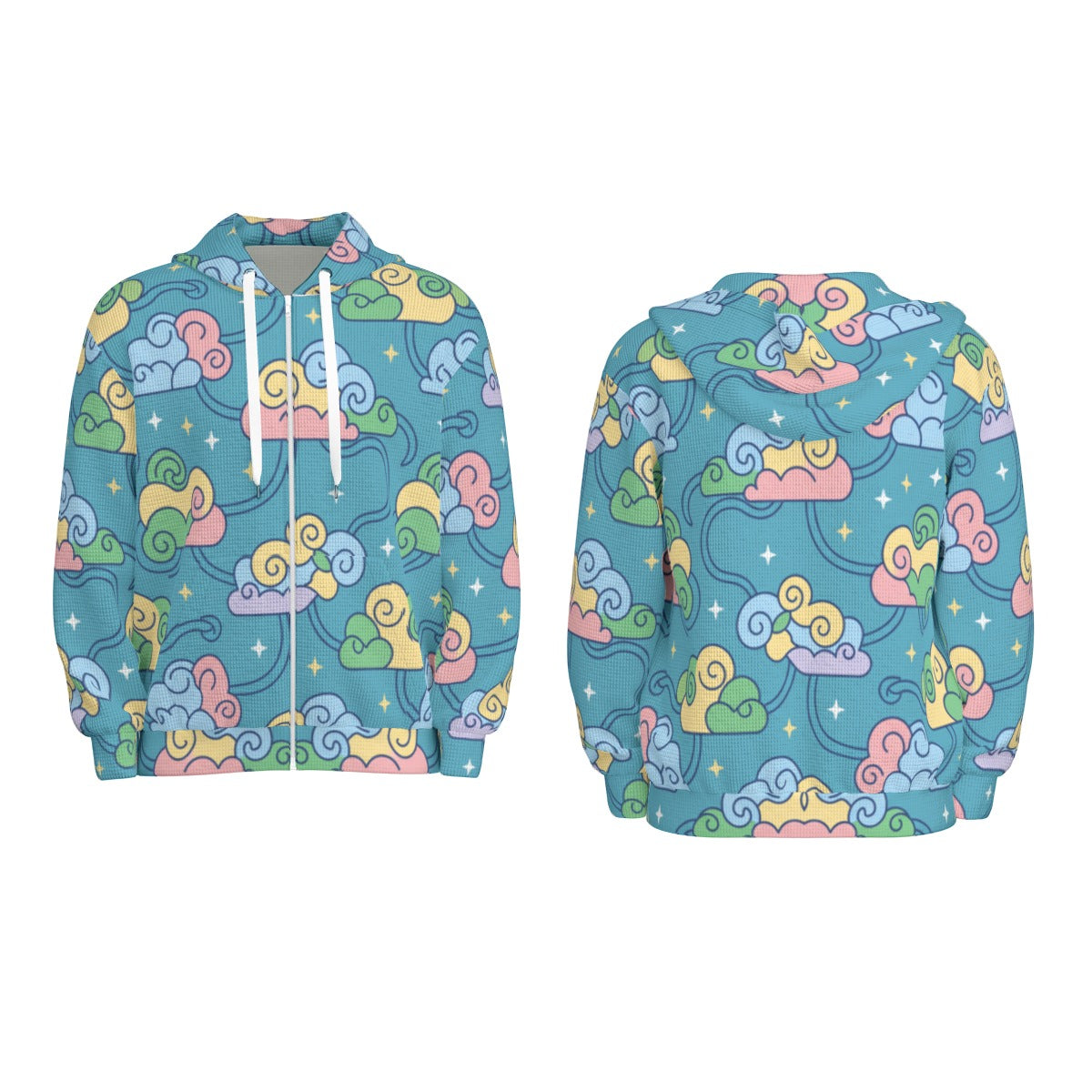 Unisex Zip Hooded Sweatshirt