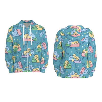Unisex Zip Hooded Sweatshirt
