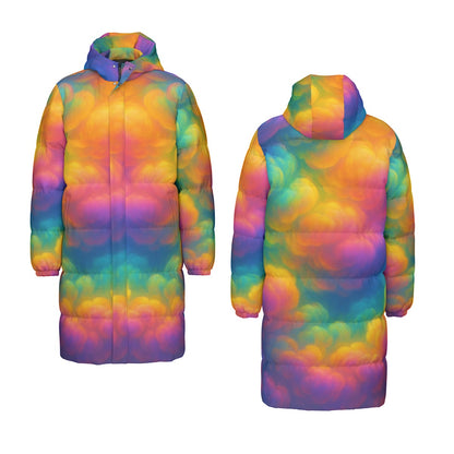 Unisex Long Down Jacket