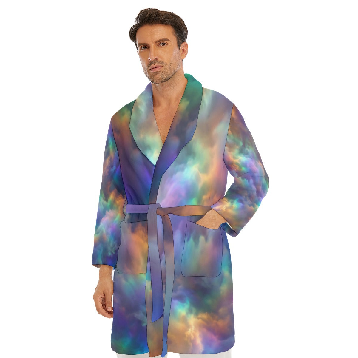 Men's Borg Fleece Robe