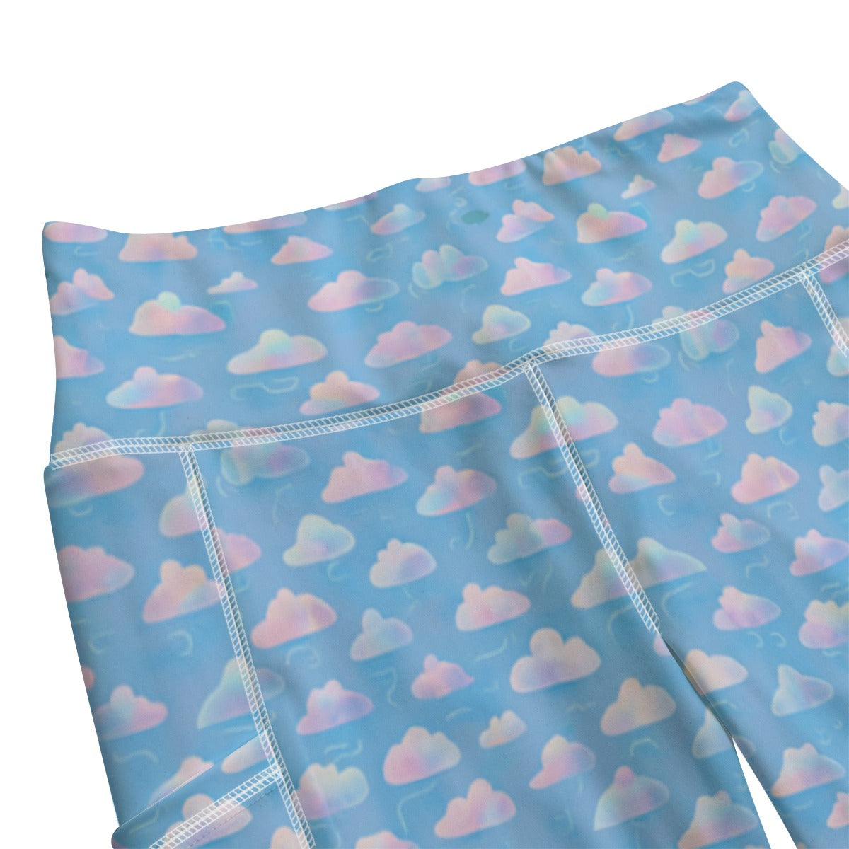Functional Women's Yoga Leggings With Side Pockets|210GSM