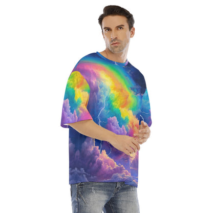 Men's Drop Shoulder T-shirt With Short Sleeve