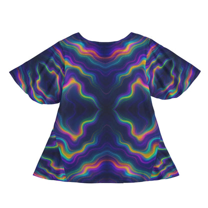 Women's Round Neck T-shirt With Short Sleeve