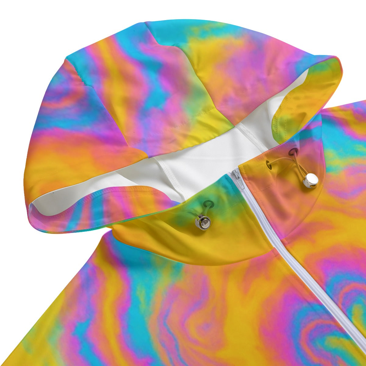 Unisex Pullover Jacket With Zipper Closure