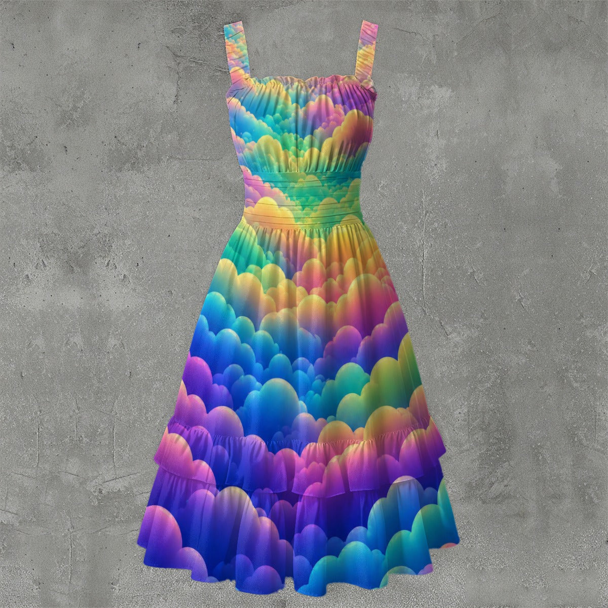 Women‘s Ruffle Hem Dress