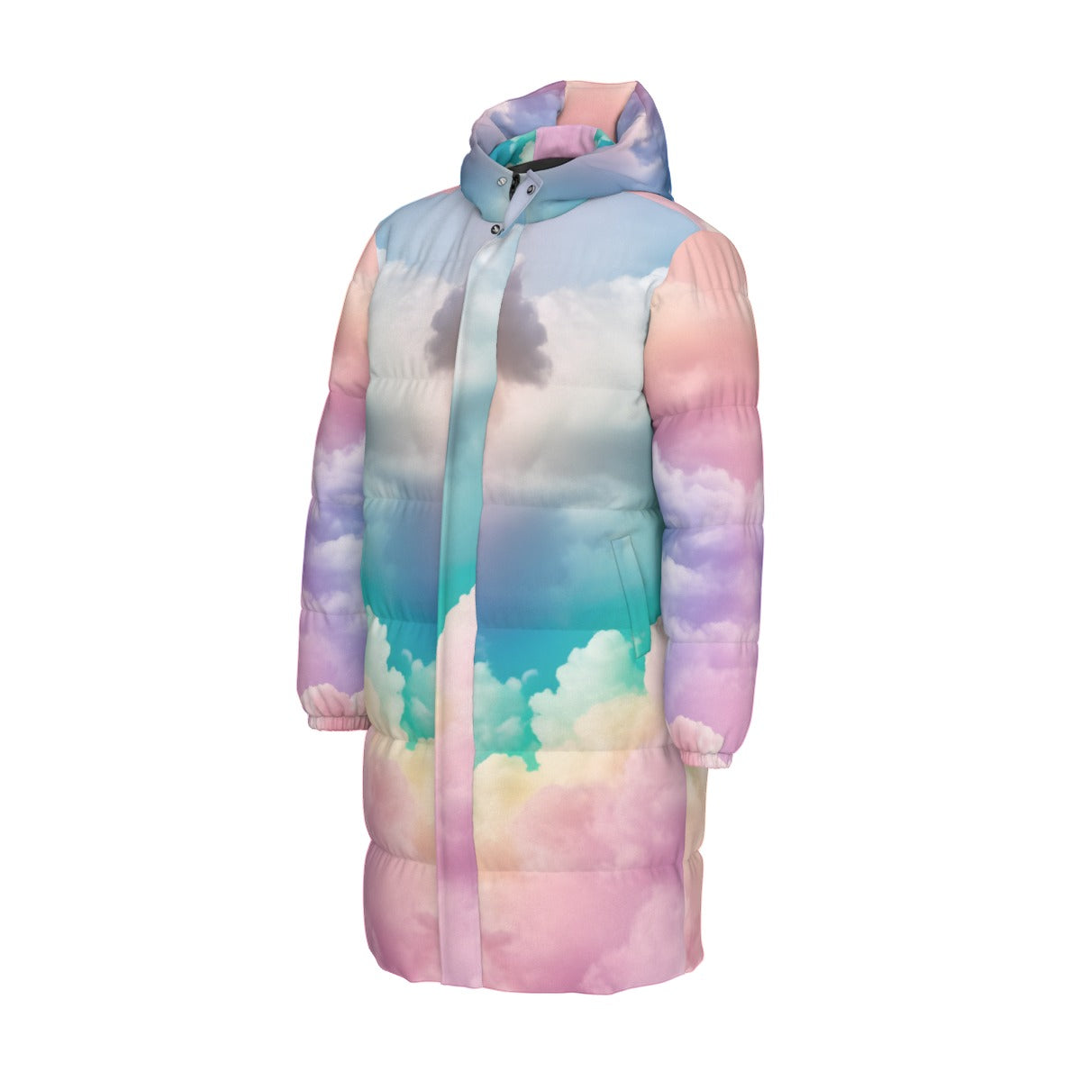 Unisex Long Down Jacket