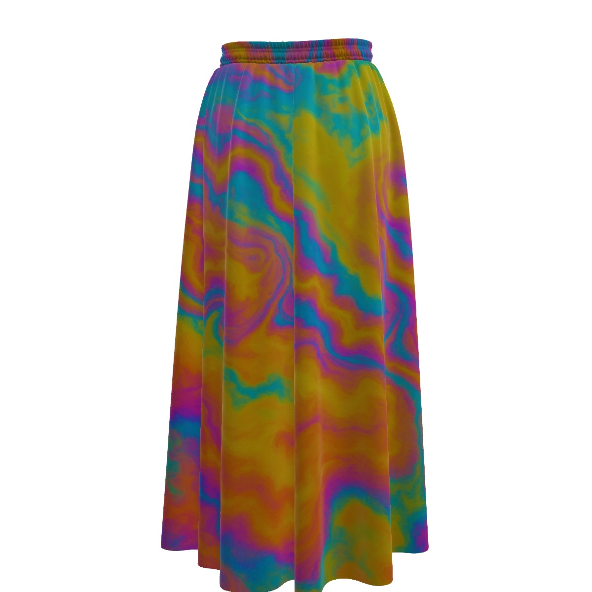 Women's Maxi Chiffon Skirts With Lining