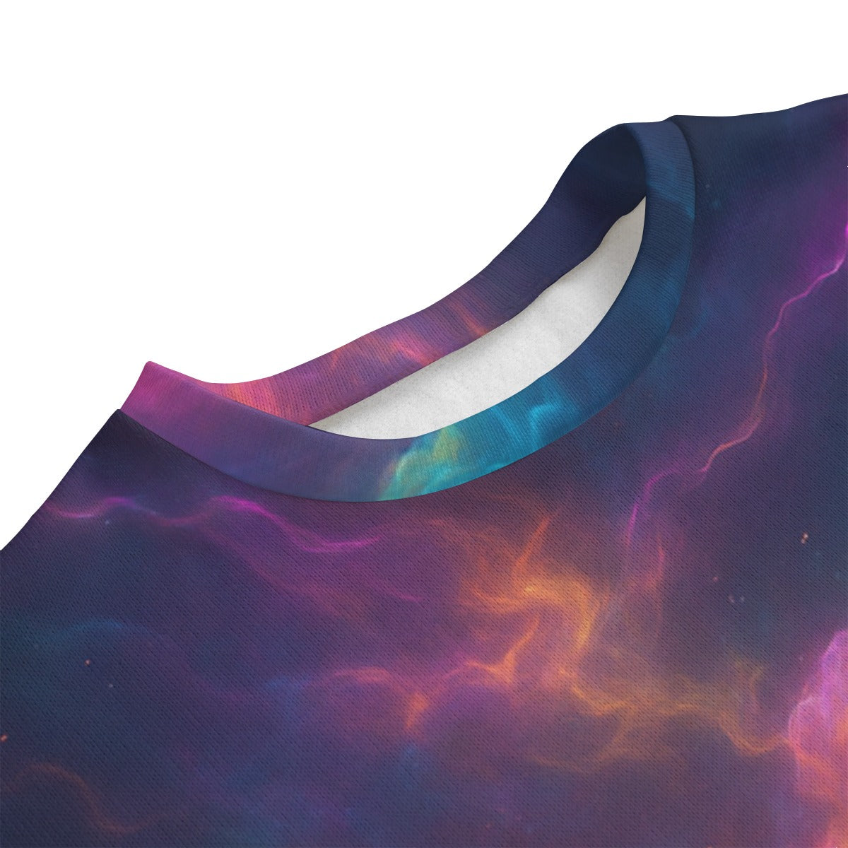 Unisex Drop-shoulder Knitted Fleece Sweater - view 3
