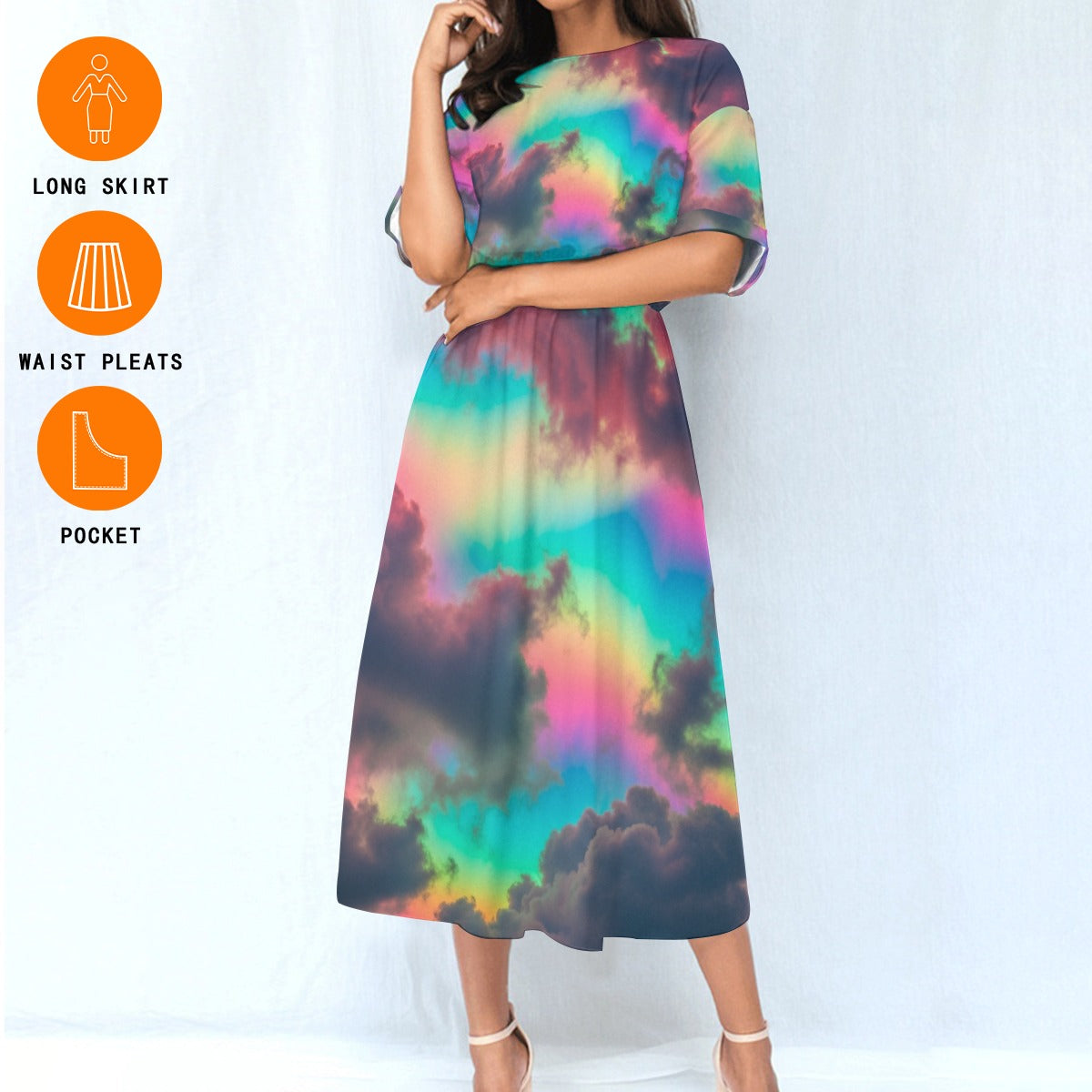 Women's Elastic Waist Dress