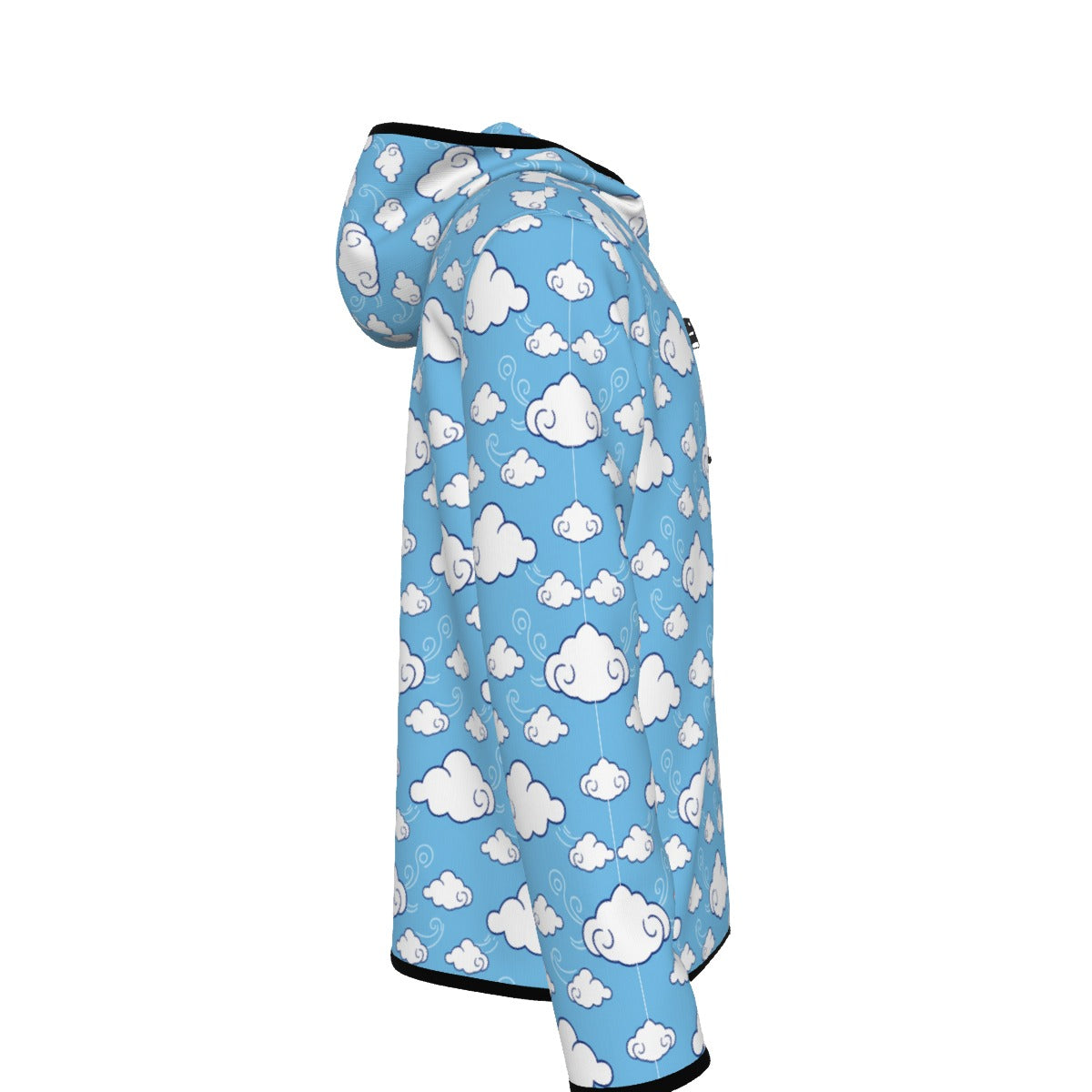 Men's Stylish Hoodie with Thumb Hole Design - view 3