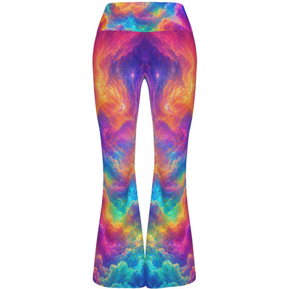 All-over print Women's Flare Yoga Pants