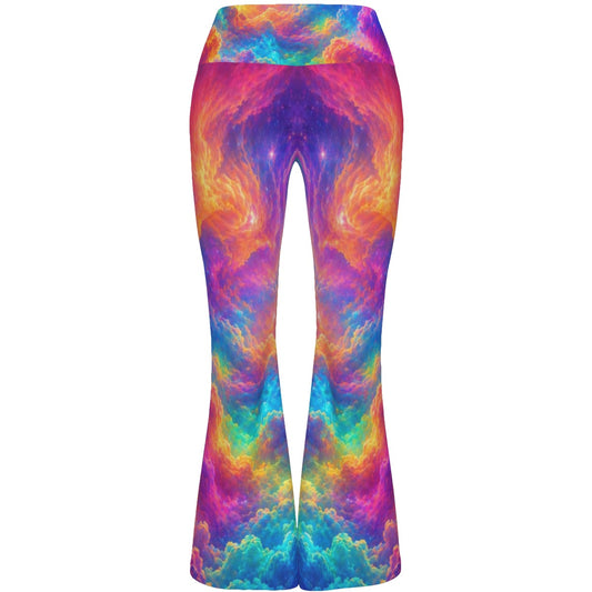All-over print Women's Flare Yoga Pants