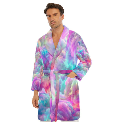 Men's Borg Fleece Robe