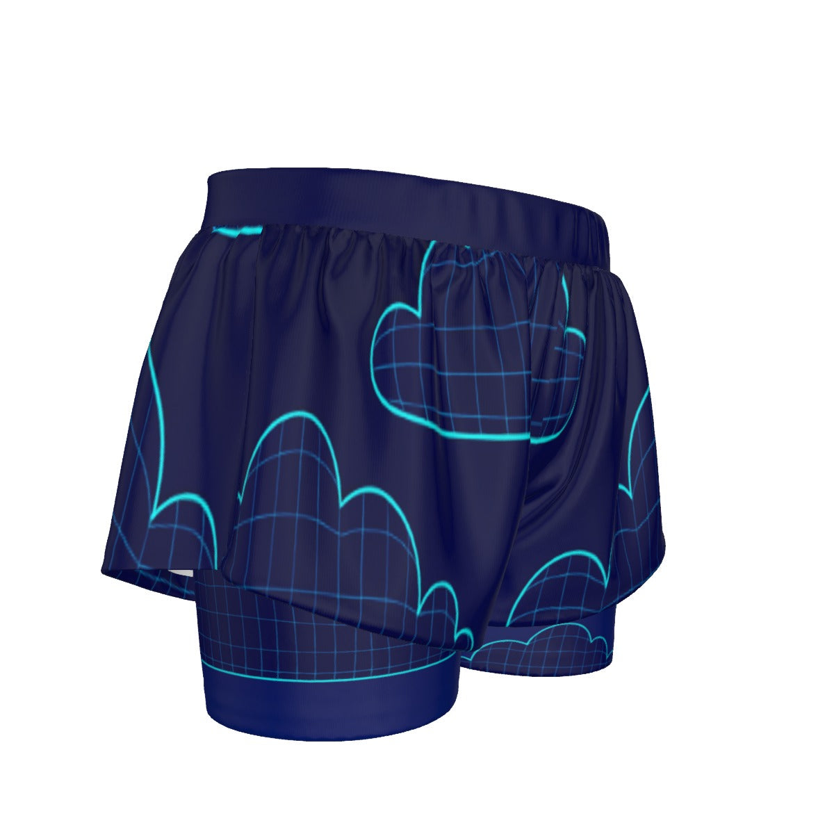 Unisex Sports Lined Shorts