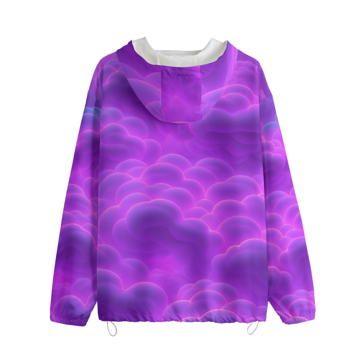 Unisex Pullover Jacket With Zipper Closure