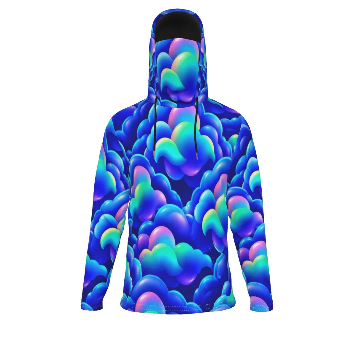 Men's Pullover Hoodie With Mask - view 1