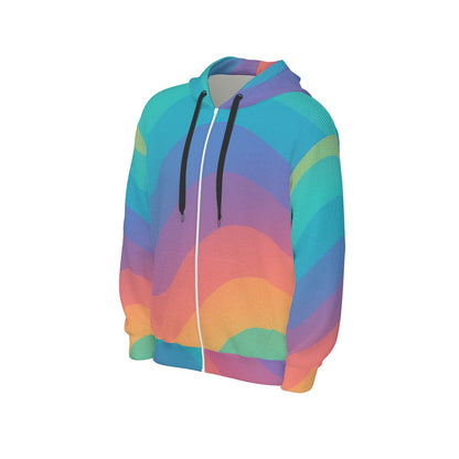 Unisex Zip Hooded Sweatshirt