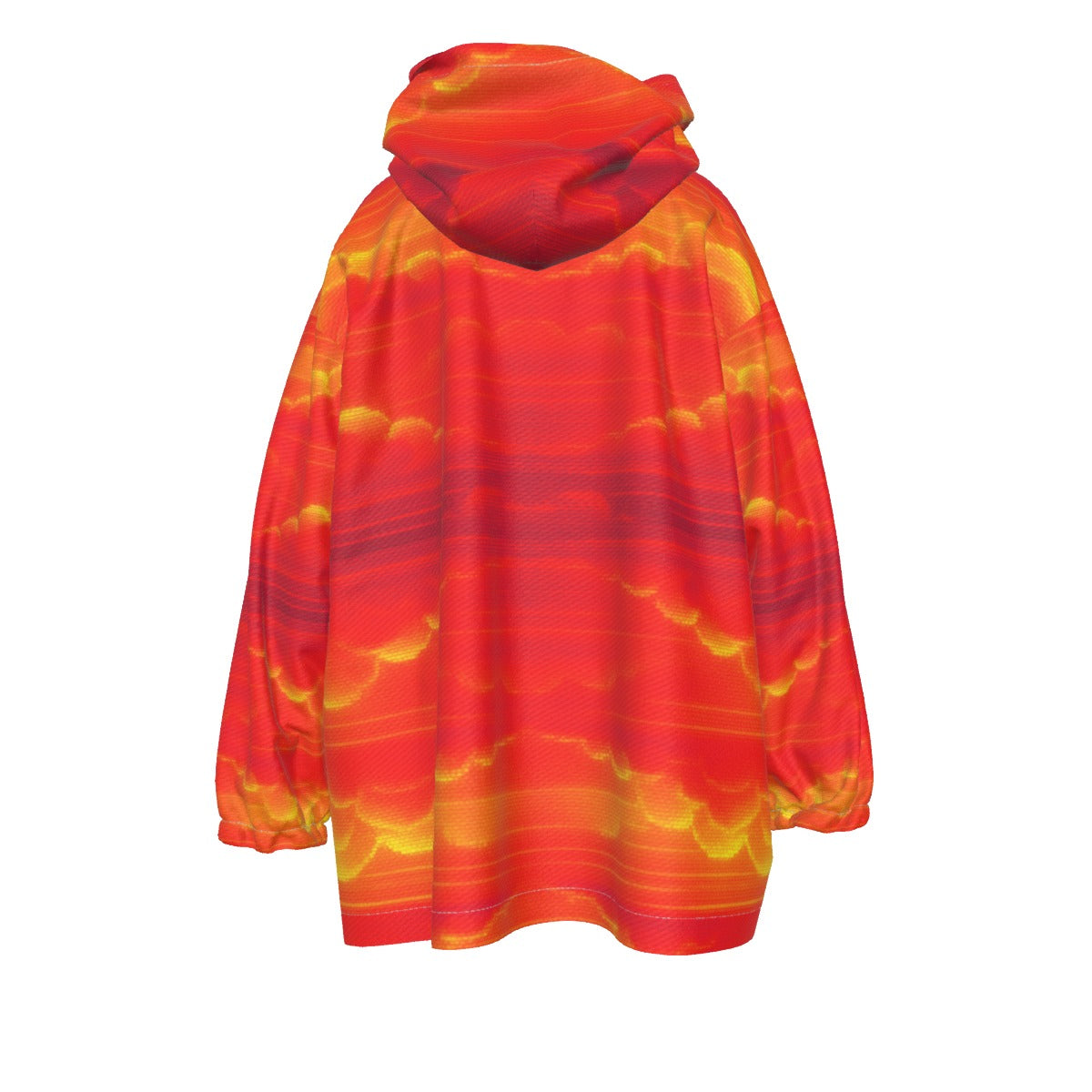 Unisex Kid's Sherpa Fleece Hoodie Blanket