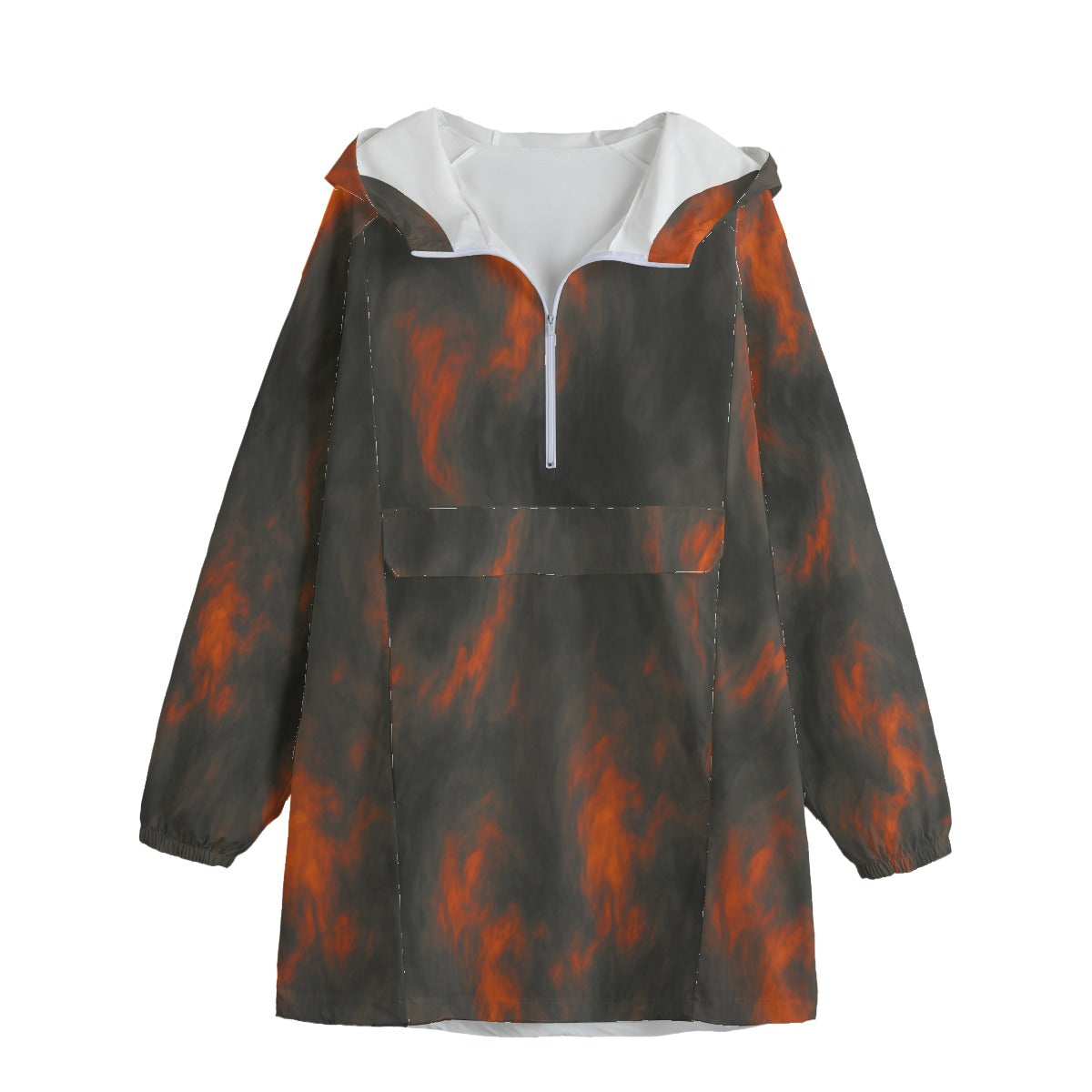 Unisex Windbreaker Long Jacket