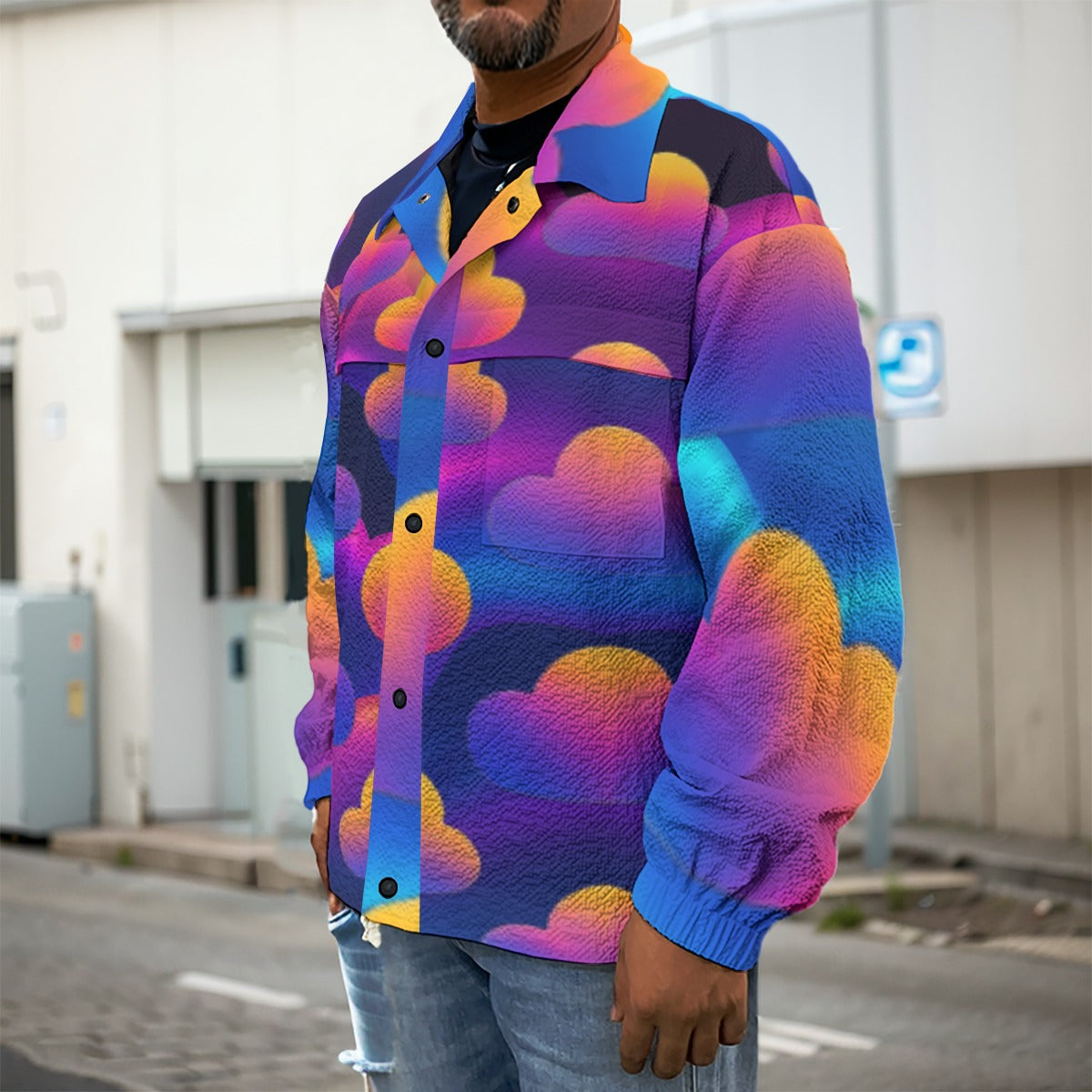 Men's Casual Lapel Jacket