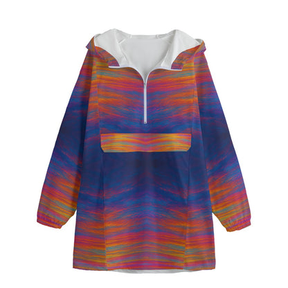 Unisex Windbreaker Long Jacket