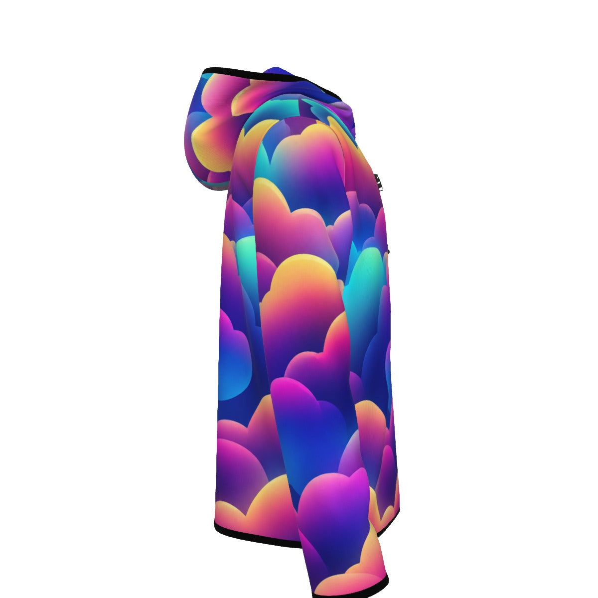 Men's Stylish Hoodie with Thumb Hole Design - view 3