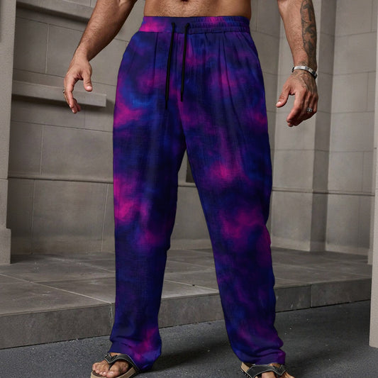 Men's Loose Casual Pants With Pocket