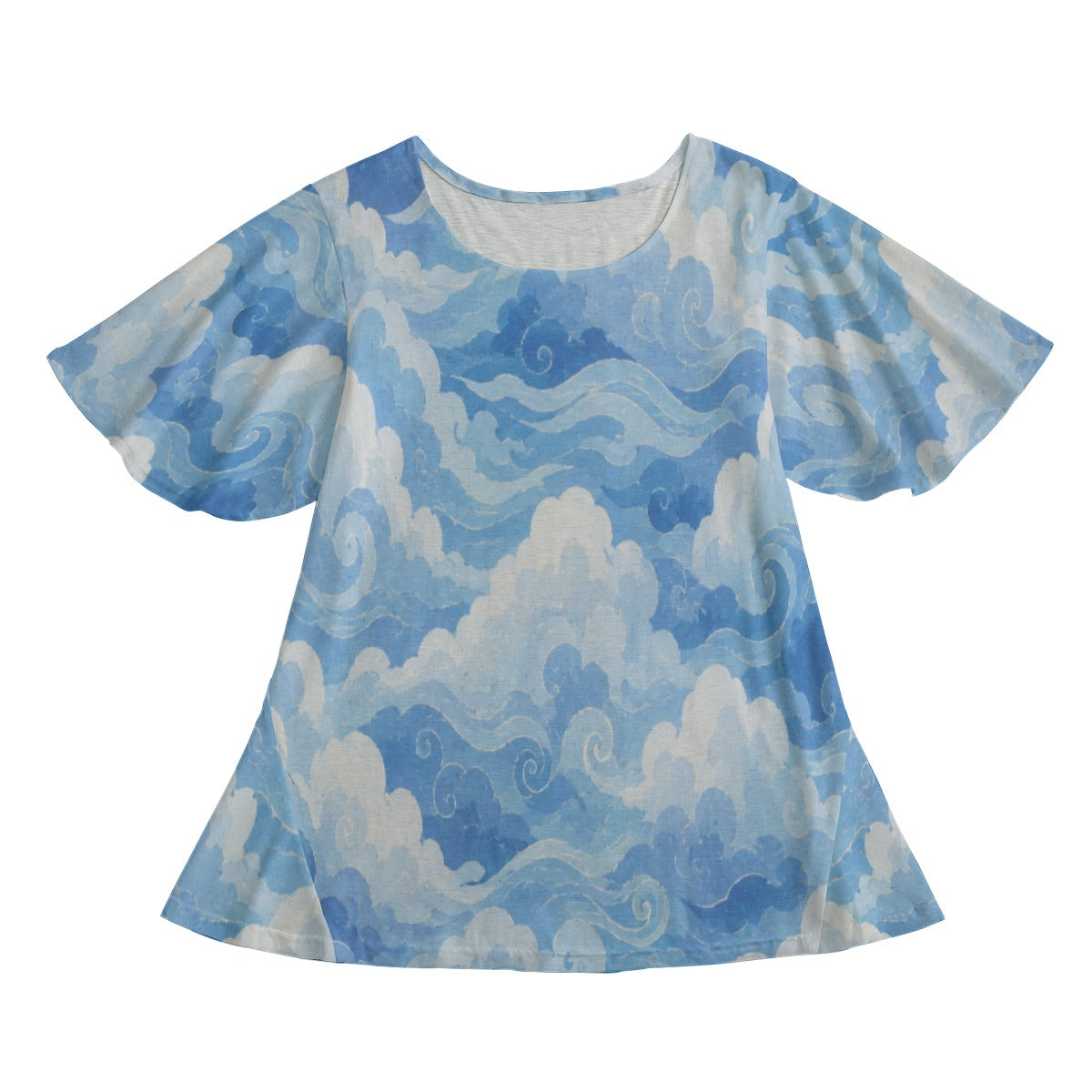 Women's Round Neck T-shirt With Short Sleeve