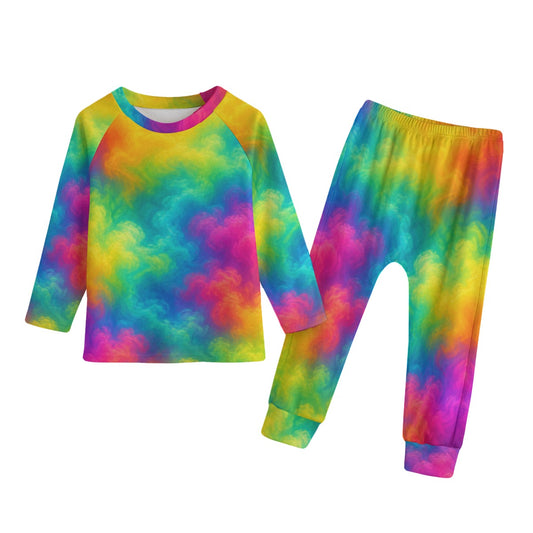 Kid's Knitted Fleece Set