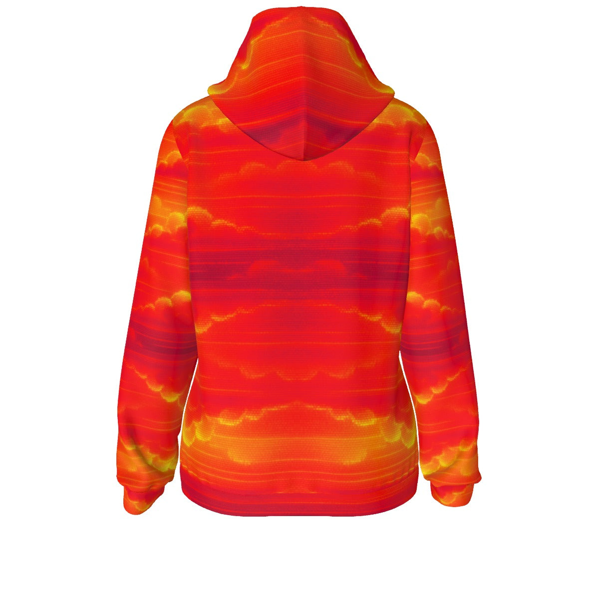 Women's Borg Fleece Hoodie With Half Zip