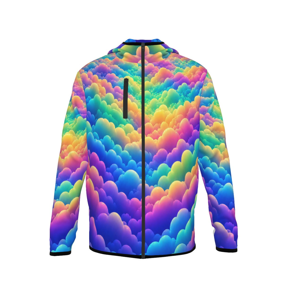 Men's Stylish Hoodie with Thumb Hole Design - view 1